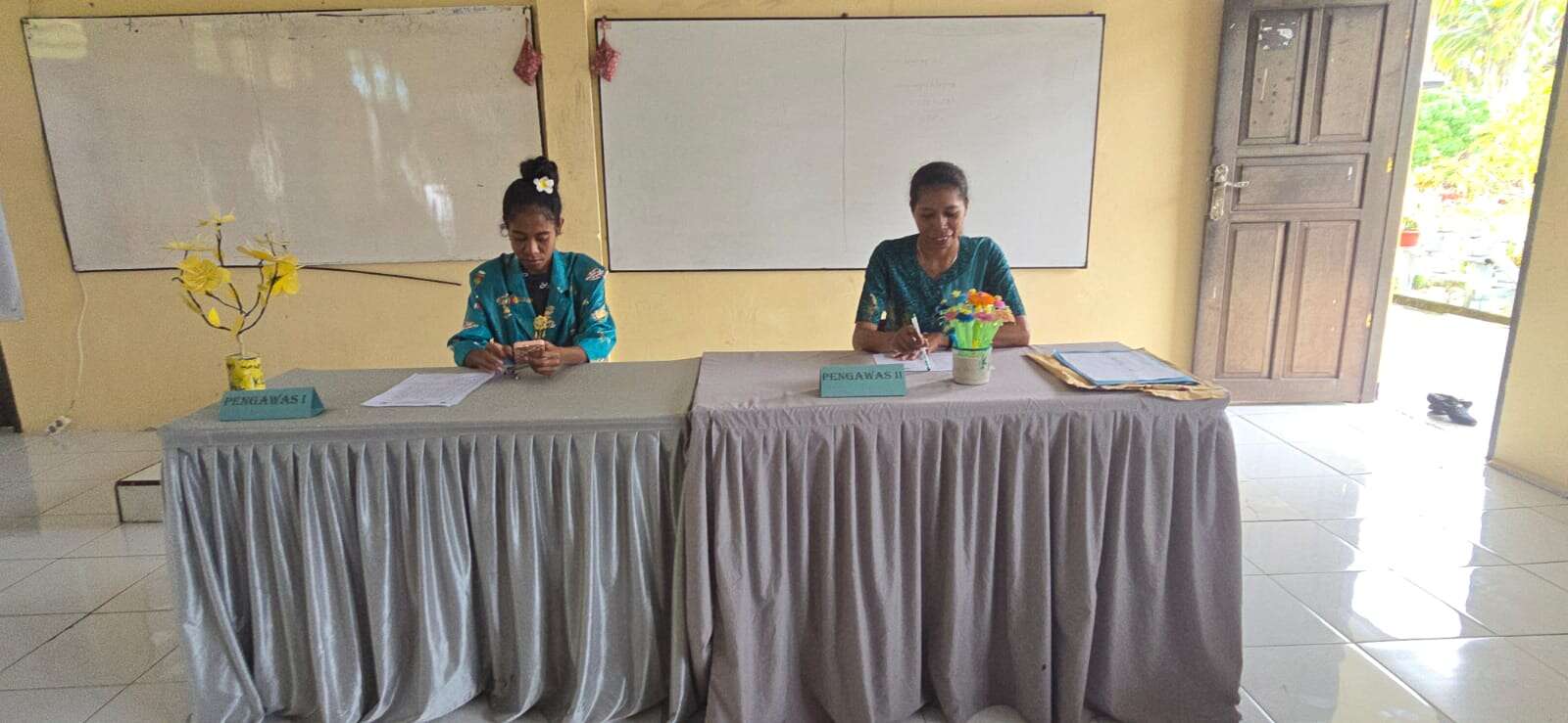 ujian sekolah hari ke 3 jumat 10 April 2026